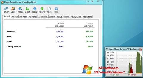 Screenshot NetWorx Windows 7