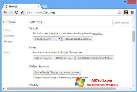 Screenshot Chrome Cleanup Tool Windows 7