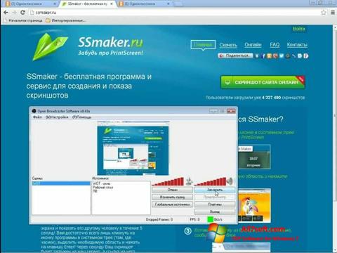 Screenshot SSmaker Windows 7