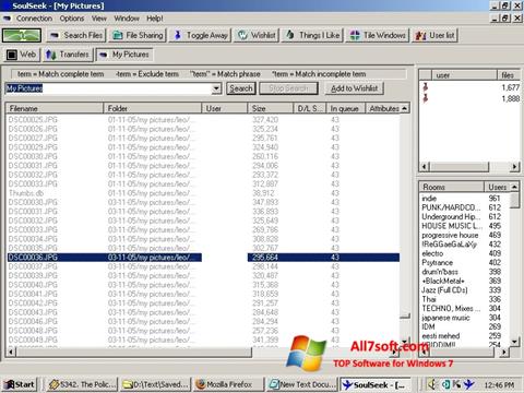 Screenshot Soulseek Windows 7