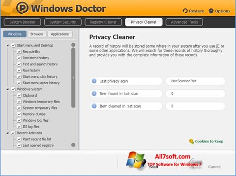 Screenshot Windows Doctor Windows 7