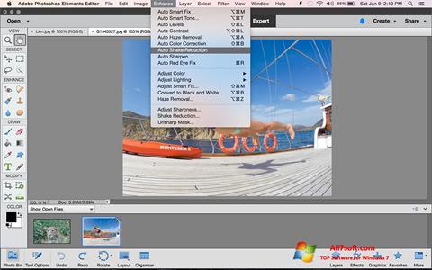 Screenshot Photoshop Elements Windows 7