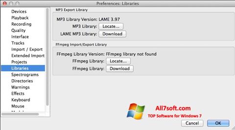 Screenshot Lame MP3 Encoder Windows 7